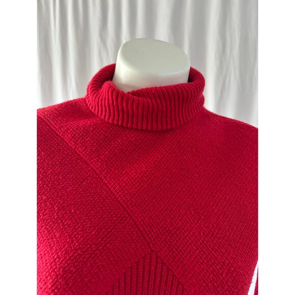 Talbots Red Turtleneck Sweater – Size Small - Picture 6 of 8